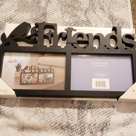 "Friends" Decor Frame, NWT, Black Friends decoration picture frames - Picture 2 of 11